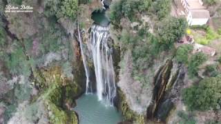 Cascata delle Marmore  AERIAL DRONE 4K VIDEO [upl. by Oriaj267]