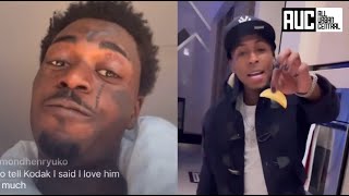 quotThats Illuminati Shtquot Kodak Black Goes Off and Shades Lil Baby NBA Youngboy For Wear Nail Polish [upl. by Nesnah]