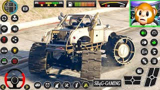 GTF5City Black Jeep In Big Police Car Game1  SB4G V1353  Monkey Gameplay [upl. by Aneehsal]