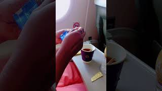 Breakfast and lunch tea coffee Vistara Air India [upl. by Larue]