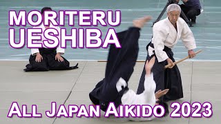 AIKIDO UESHIBA Moriteru Doshu 4K 60fps  60th All Japan Aikido Demonstration [upl. by Crescint]