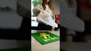 Sneaker ASMR Nike CPFM Swarovski Dunks [upl. by Amyaj]