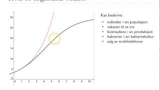 S2  44c  Logistisk vekst [upl. by Manara]