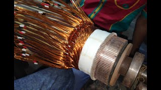 55KW DC Motor Armature Rewinding from Majeda Electric amp Workshop In Bangladesh [upl. by Eiznekam808]