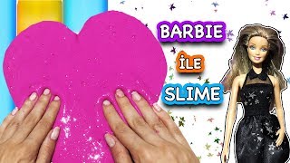 Slime Nasıl Yapılır Barbie Pembe Slime Dila Kent [upl. by Kila917]