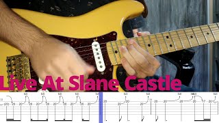 RHCP  Slane Castle Intro Play Along TAB [upl. by Ailati]