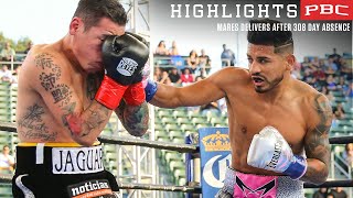 Abner Mares delivers after 308 day ring absence  Mares vs Gutierrez [upl. by Jemimah414]