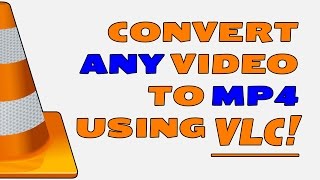 Convert video to mp4  How to Convert video files to mp4 using VLC Media Player [upl. by Gregoor]