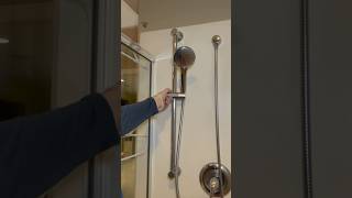 Quick fix of this loose moen shower slide bar diy plumbing helpingothers shower [upl. by Helbonia]