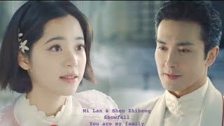 Mi Lan amp Shen Zhiheng Snowfall  You are my Family [upl. by Elfstan]