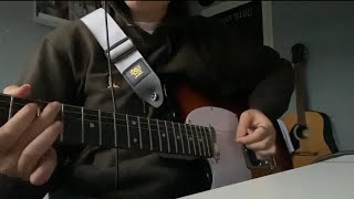 Paramore  ‘Ain’t it fun’ guitar cover with TABS in description [upl. by Sauder]