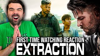 EXTRACTION IS AMAZING Extraction Movie Reaction FIRST TIME WATCHING [upl. by Hcab978]