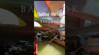 Exotic Floating Market in Bangkok [upl. by Ayekahs]