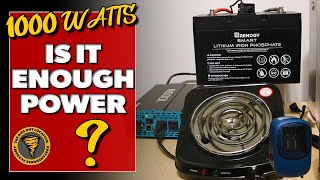 Testing The Renogy 1000 Watt Inverter Is it Enough Power for Preppers [upl. by Allmon]