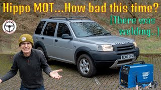 There will be rustCan Hippo the 21 year old Freelander pass the MOT [upl. by Tonkin]