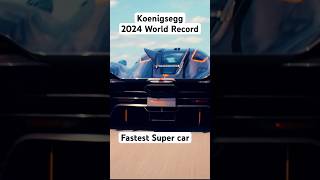 Koenigsegg Fastest Car  World Record koenigsegg koenigseggjesko jeskoabsolut [upl. by Eesac]