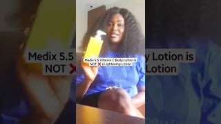 MEDIX 55 VITAMIN C AND TURMERIC LOTION IS NOT A LIGHTENING LOTION skincare medix5 productreview [upl. by Yenwat]