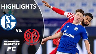 Matthew Hoppe and Schalke draw vs Mainz in relegation showdown  ESPN FC Bundesliga Highlights [upl. by Stefanie]