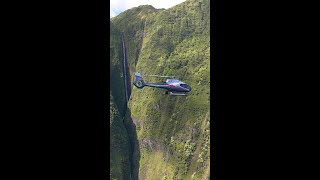 Waterfalls on Molokai  Maverick Helicopters [upl. by Walford948]