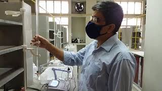 Chemistry Laboratory Determine the strength of HCl by conductometric titration with NaOH [upl. by Grefer]