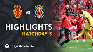 Resumen de RCD Mallorca vs Villarreal CF 00 [upl. by Claudianus]