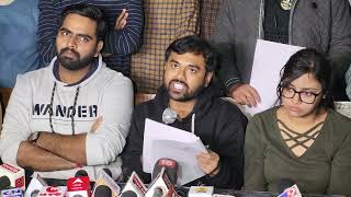 Press Meet by WBJDF on 4th December 2024 at Protest Stage at RG Kar Medical College amp Hospital [upl. by Ayekan]