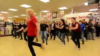 Rackheath Players entertain Tesco Extra shoppers in Sprowston Norwich with a flash mob [upl. by Lem]