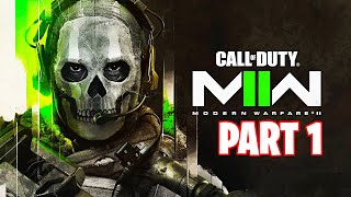 Call of Duty MW2 Campaign Gameplay Walkthrough Part 1 COD Modern Warfare 2 [upl. by Tani611]