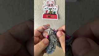 How to CDD Centered Double Decrease aka s2kp a two stitch knitting decrease knittingtutorials [upl. by Aikehs507]