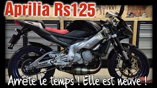 vlog Aprilia Rs125 neuve  Elle devrait être au musée 😍 [upl. by Sybille]