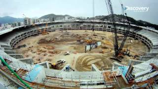 Rios Maracana Stadium Timelapse  Building The World Cup [upl. by Assil]