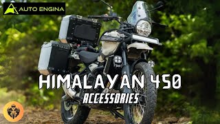 Himalayan 450 accessories from AUTO ENGINA [upl. by Azilanna]