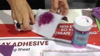 New Craft Product Demo E6000 Spray Glue [upl. by Vladamir784]