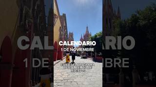 Este es el calendario municipal de eventos del 1 de de noviembre en San Miguel de Allende [upl. by Colyer350]