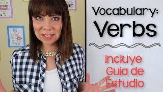 VERBOS EN INGLES  VOCABULARIO DE VERBOS EN INGLES [upl. by Alysia]