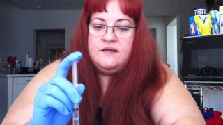 HCG How to Mix 5000 IU Vials for Injections [upl. by Fang]