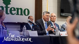 Congressmen Moolenaar amp LaHood Host Gotion Roundtable in Manteno IL [upl. by Acirne]