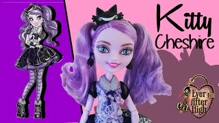 Kitty Cheshire Unboxing Review  Ever After High [upl. by Otrebmuh]