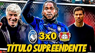 Atalanta HUMILHA Bayer Leverkusen de Xabi Alonso  3x0 FORA O BAILE  E AVISO IMPORTANTE [upl. by Heron50]