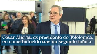 César Alierta ex presidente de Telefónica en coma inducido y en estado grave [upl. by Klusek595]