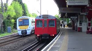 London Underground D Stock 7126 and 7035 at Upminster Bridge [upl. by Maher747]