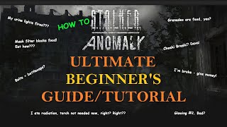 Stalker Anomaly  Ultimate Beginners GuideTutorial [upl. by Namialus683]