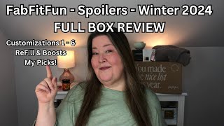 FabFitFun Spoilers  Full Box Review  Winter 2024 [upl. by Broek593]