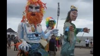 Lowestoft first light festival parade 2024 [upl. by Henke165]