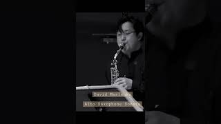 David Maslanka  Sonata  Alto saxophone and piano  Wonki Lee [upl. by Travus]