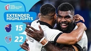 Fiji break 69 YEAR Wallabies curse  Australia v Fiji  Rugby World Cup 2023 Extended Highlights [upl. by Sitoel635]