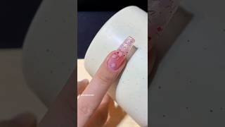 Nail Extensions With This Cute Flower Nail Gel💖💅shorts nailart naildesign newsong [upl. by Selene]