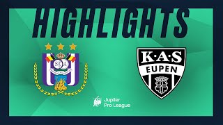 RSC Anderlecht  KAS Eupen moments forts [upl. by Jadd331]