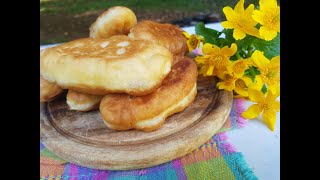 Pateuri cu un aluat special cu cartofi şi brânză  Langos stuffed with potatoes and cheese [upl. by Derina]