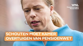 Cruciale ontknoping van debat over pensioenwet overtuigt Schouten de Kamer [upl. by Ressan]